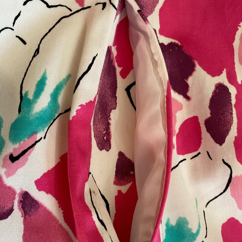 Ann Klein Pink Floral Dress - Picture 7 of 9